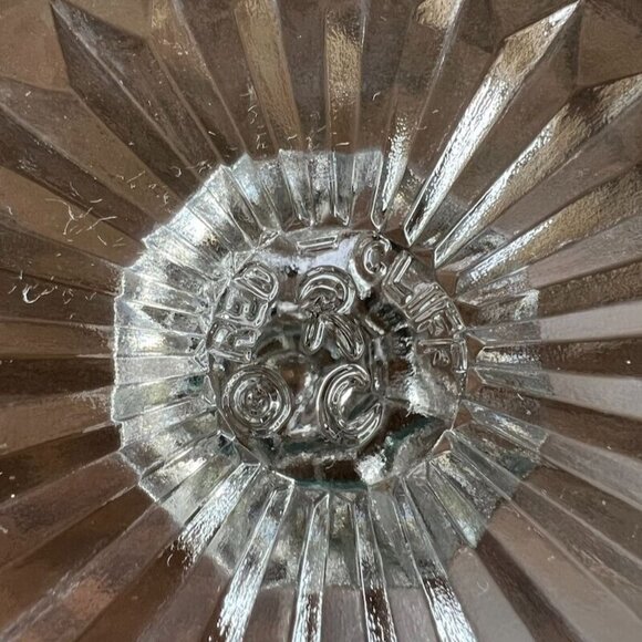 Vintage Fenton Red Cliff Goblet Clear Grapes Water Tea Wine 12 oz - Picture 8 of 10